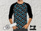 Blue Checkerplate - cotton lycra - 150cm wide