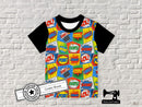 Comic Book - cotton lycra - 150cm wide