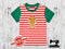 Christmas Gingerbread - RED WHITE YDS - Panels On Demand