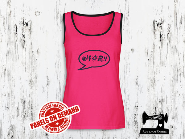 Grawlix (Black) - FUCHSIA - Panels On Demand