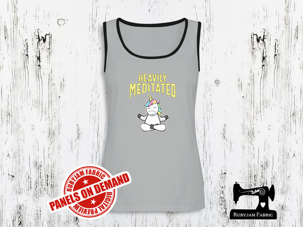 Heavily Meditated - HEATHER GREY - Panels On Demand