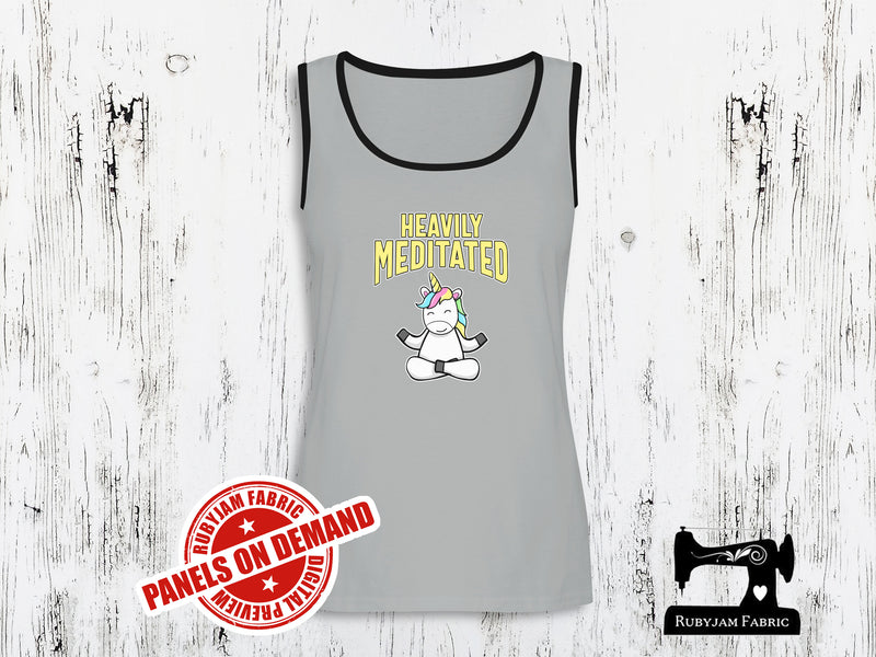 Heavily Meditated - HEATHER GREY - Panels On Demand