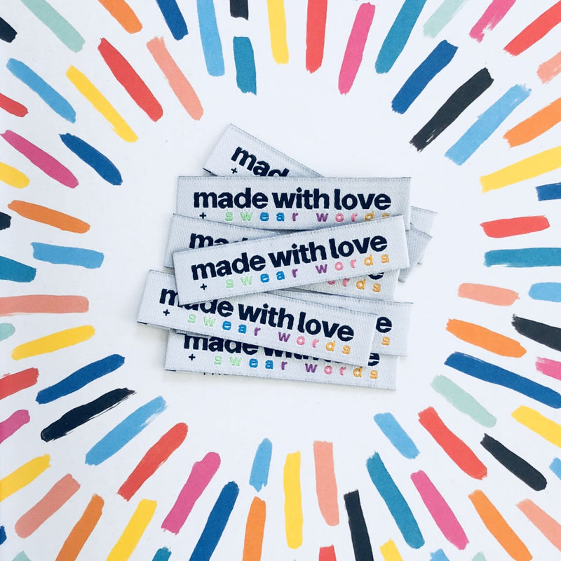 Made with Love and Swear Words - Labels by KatM