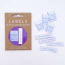 This is the Back - TWIN PACK - Labels by KatM - [DISCONTINUED]