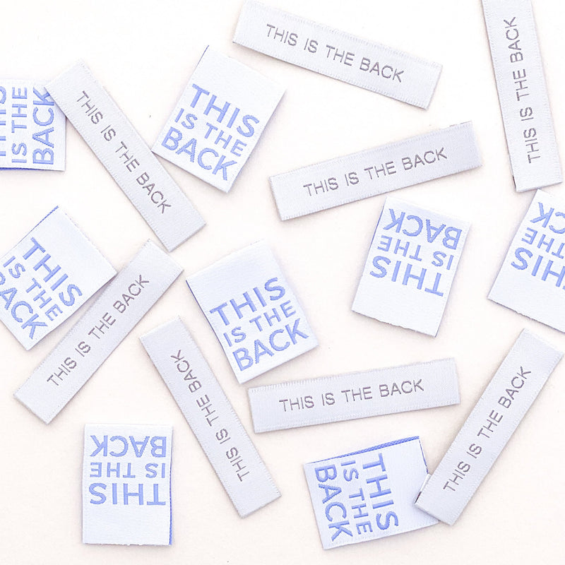 This is the Back - TWIN PACK - Labels by KatM - [DISCONTINUED]