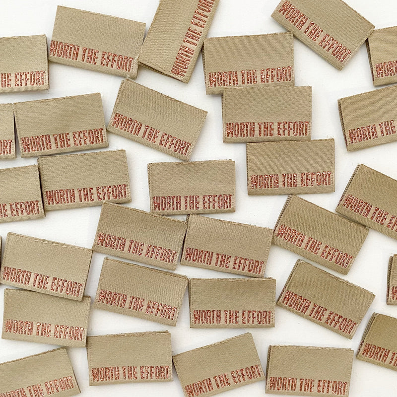 Worth The Effort - Labels by KatM