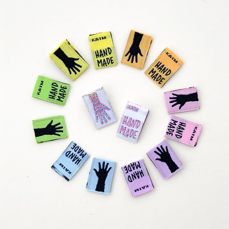 Rainbow Mini Hands - Labels by KatM