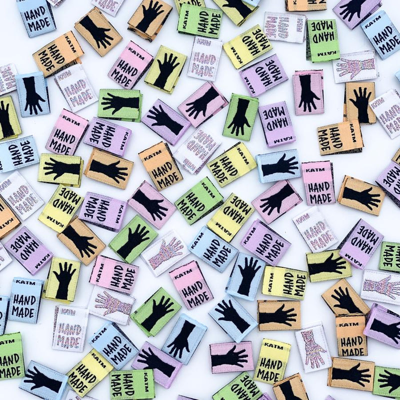 Rainbow Mini Hands - Labels by KatM