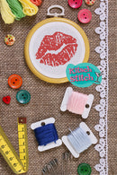 Kiss - Cross Stitch Pattern - Kitsch Stitch Studio