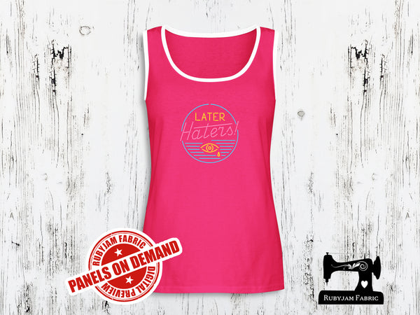 Later Haters - FUCHSIA - Panels On Demand