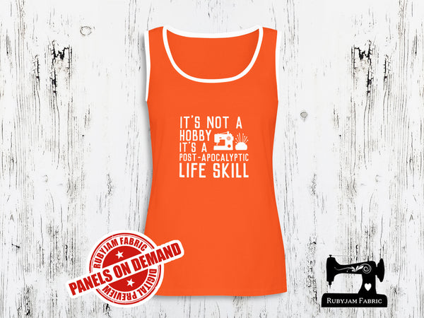 It's Not A Hobby, It's A Post Apocalyptic Life Skill - ORANGE - Panels On Demand