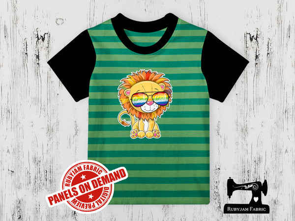 Lion - GREEN YDS - Panels On Demand