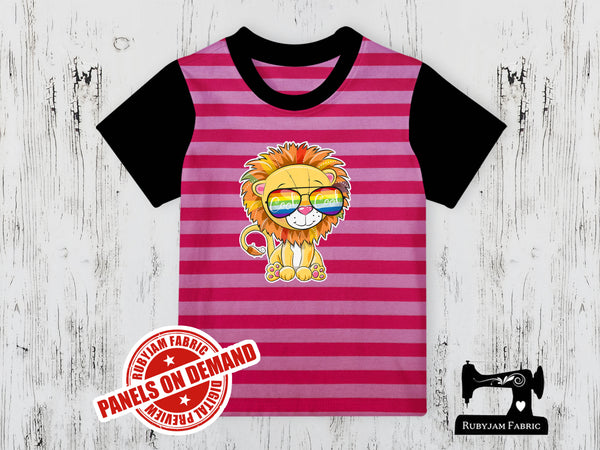 Lion - PINK YDS - Panels On Demand