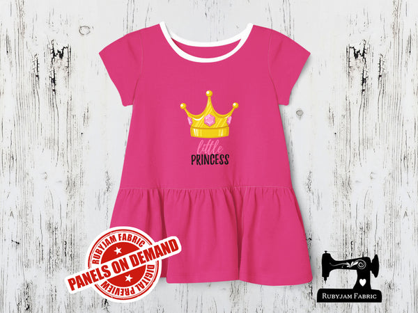 Little Princess - FUCHSIA - Panels On Demand