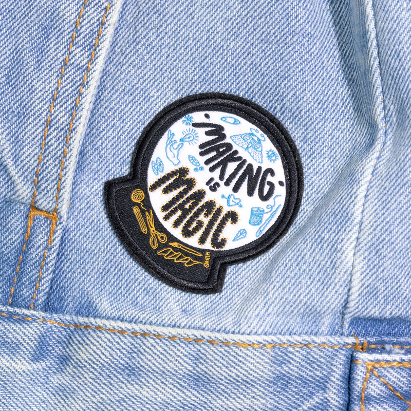 Making is Magic - Iron-On Patch - Kylie and the Machine