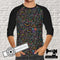 Maths Equations - cotton lycra - 150cm wide