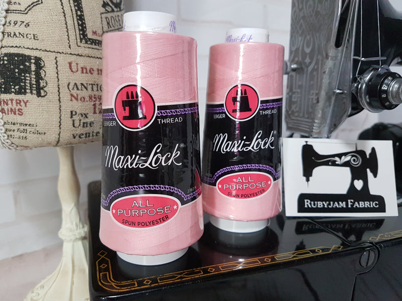 Maxi-Lock All Purpose Thread - Medium Pink