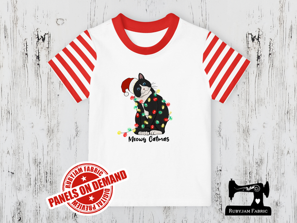 Meowy Catmas - WHITE - Panels On Demand