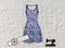Misty Floral - cotton lycra - 150cm wide