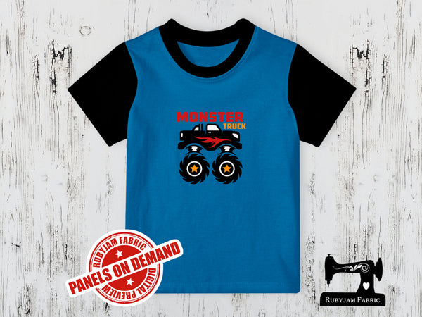 Monster Truck - TURQUOISE - Panels On Demand