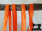 1M Orange - Solid - 5/8" (16mm) - Fold Over Elastic (FOE)