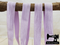 1M Light Purple - Solid - 1" (25mm) - Fold Over Elastic (FOE)