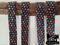 1M Polka Dots on Black - Printed - 5/8" (16mm) - Fold Over Elastic (FOE)