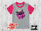 Pink/Purple Super Pug - HEATHER GREY - Panels On Demand