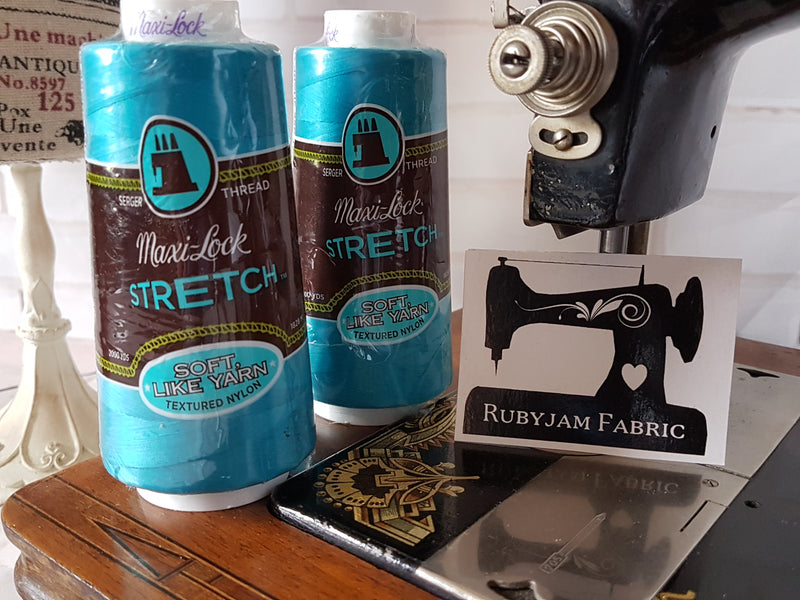 Maxi-Lock Stretch Thread - Radiant Turquoise