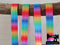 1M Rainbow Ombre Small - Printed - 5/8" (16mm) - Fold Over Elastic (FOE)