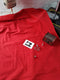 Red - solid cotton lycra - 185cm wide - 220gsm