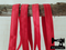 1M Red - Solid - 5/8" (16mm) - Fold Over Elastic (FOE)