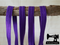 1M Royal Purple - Solid - 5/8" (16mm) - Fold Over Elastic (FOE)