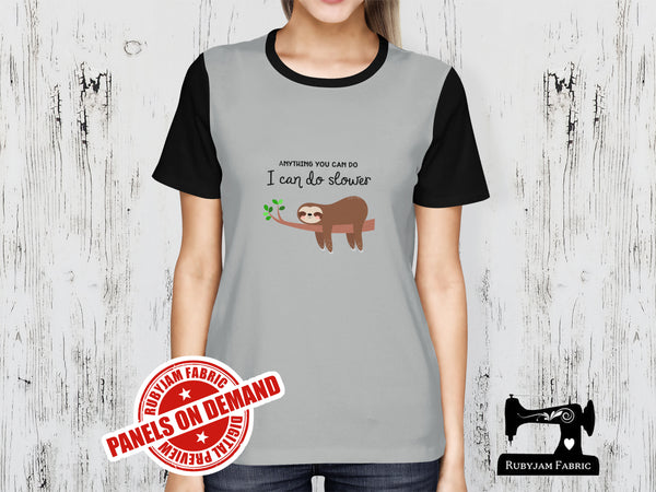 Anything You Can Do I Can Do Slower - HEATHER GREY - Panels On Demand