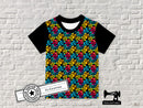 So Eighties - cotton lycra - 150cm wide - clearance