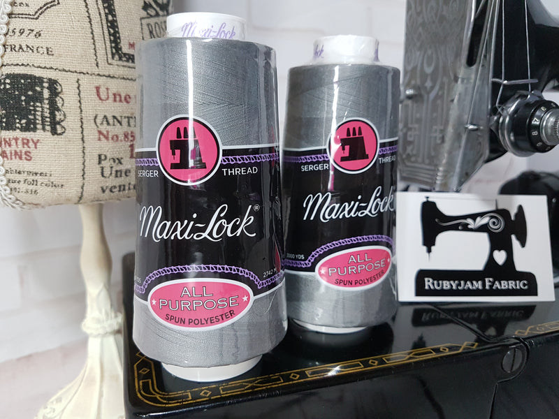 Maxi-Lock All Purpose Thread - Steel (grey)