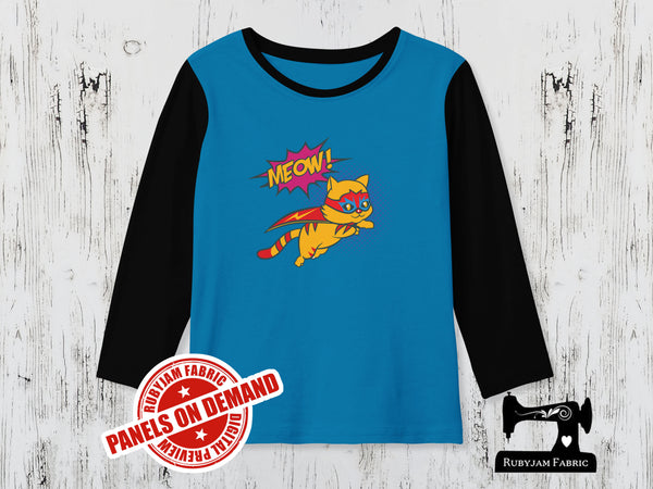 Super Cat - TURQUOISE - Panels On Demand
