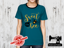 Sweet As Can Bee - TEAL BLUE - Panels On Demand