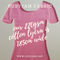 Light Pink - solid cotton lycra - 185cm wide - 220gsm