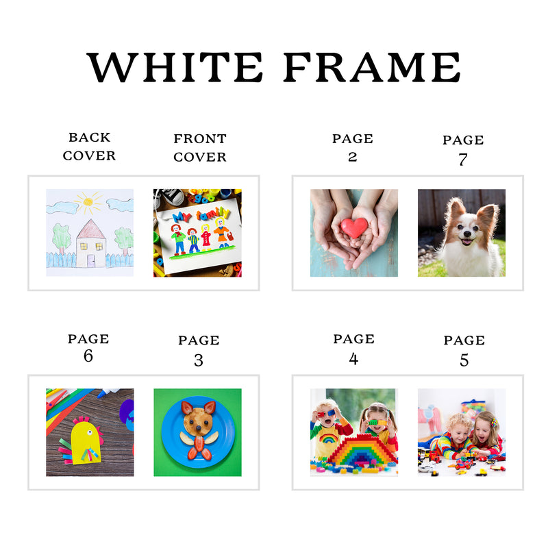 Custom Printed - Soft Photo Memory Book Panels - Bespoke
