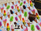 Ice Cream Parlour - cotton lycra - 150cm wide - clearance