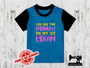 You Are The Sprinkles On My Ice Cream - TURQUOISE - Panels On Demand